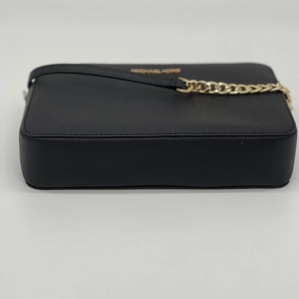 Michael Kors LG EW Crossbody Black Bag